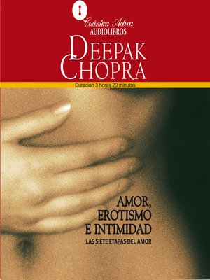 cover image of Amor, Erotismo e Intimidad